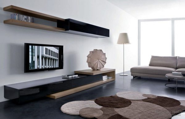 Мебель для гостиной в стиле минимализм